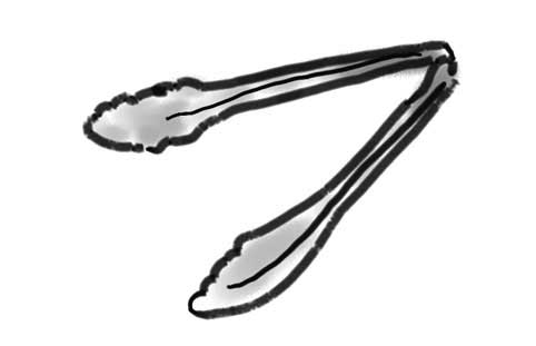 トング イラスト