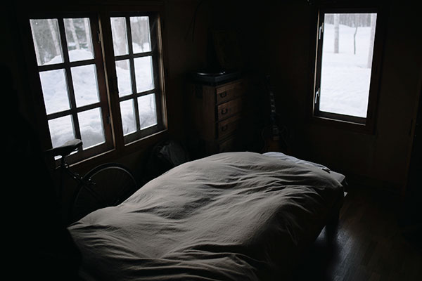 北海道、冬の寝具について