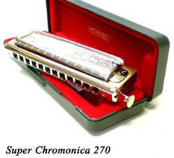 ホーナーのクロマチックハーモニカ買う / HOHNER Super Chromonica 270