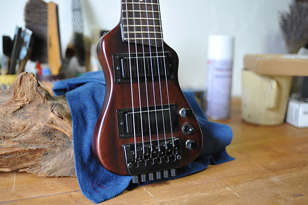 Lap axe Deluxe Seriesのギター