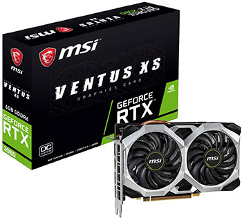 MSI GeForce RTX 2060 VENTUS XS 6G OC グラフィックスボード