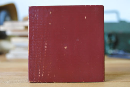 バターミルクペイント　Ohio Cuoboard Reddish Brown