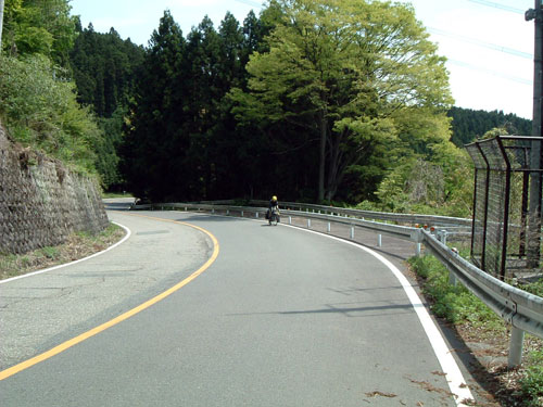 碓氷峠をのぼるとみちゃん