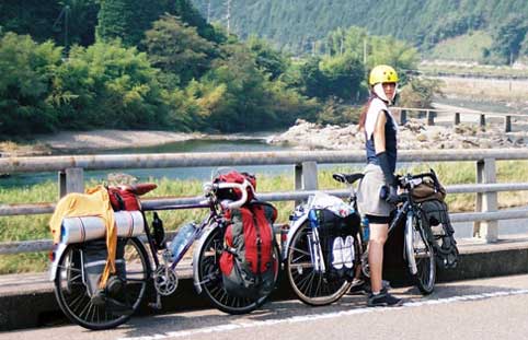 旅する自転車