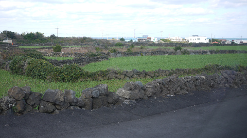 チェジュ島の風景