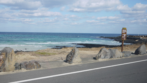 チェジュ島の風景