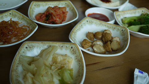 イルチュルボンの近くで食べた昼食