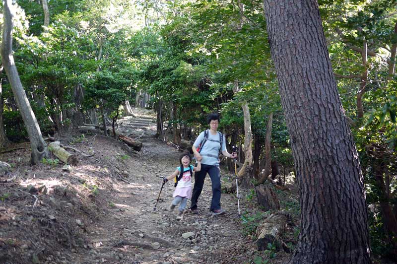 三方山の下山2