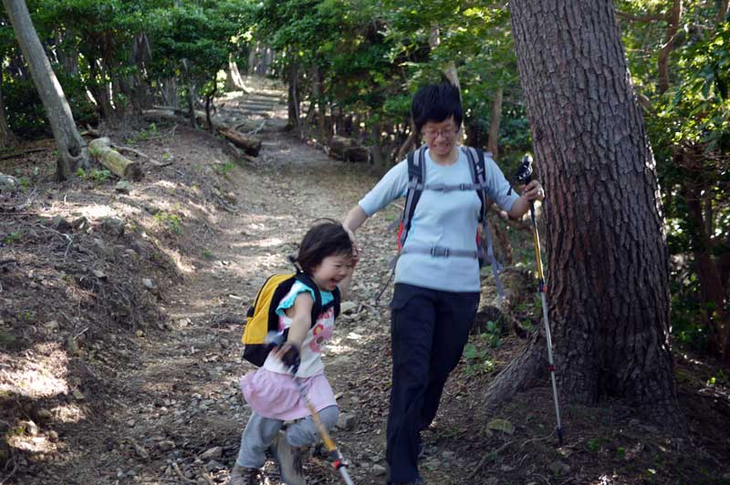三方山の下山3
