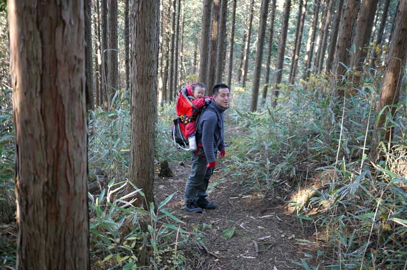 二ツ森山登山 下山２