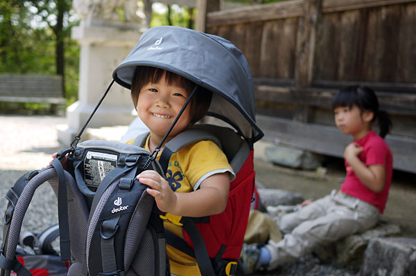 キッドコンフォートにのるでっちゃん。とさくちゃん