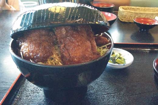 駒ケ岳名物　ソースカツ丼