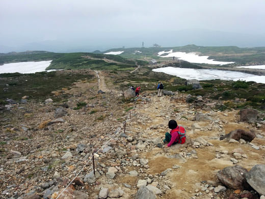 旭岳登山道