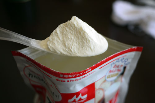 森永乳業のスキムミルク　18ｇ分