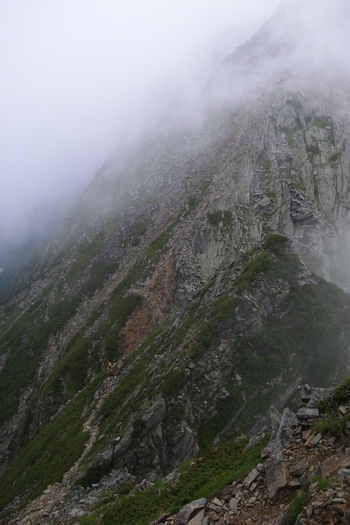 穂高岳全景2