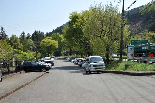 寒山寺 無料駐車場