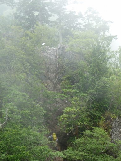 両神山　東岳への登り３