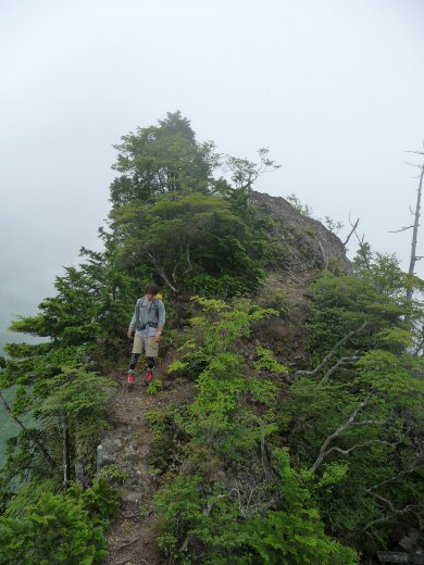 両神山　東岳への登り４