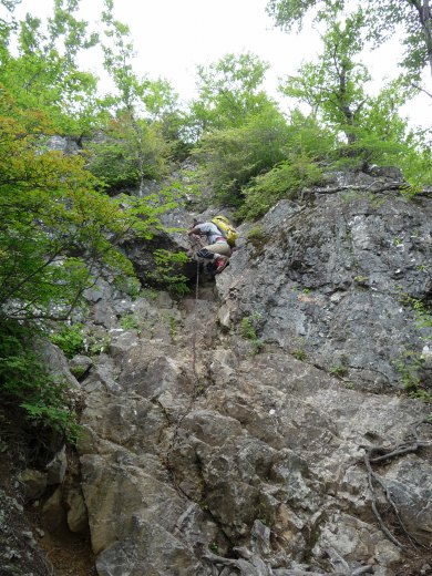 両神山　東岳への登り７