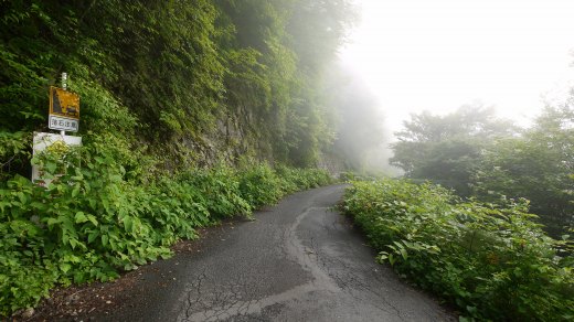 西沢林道のゲート