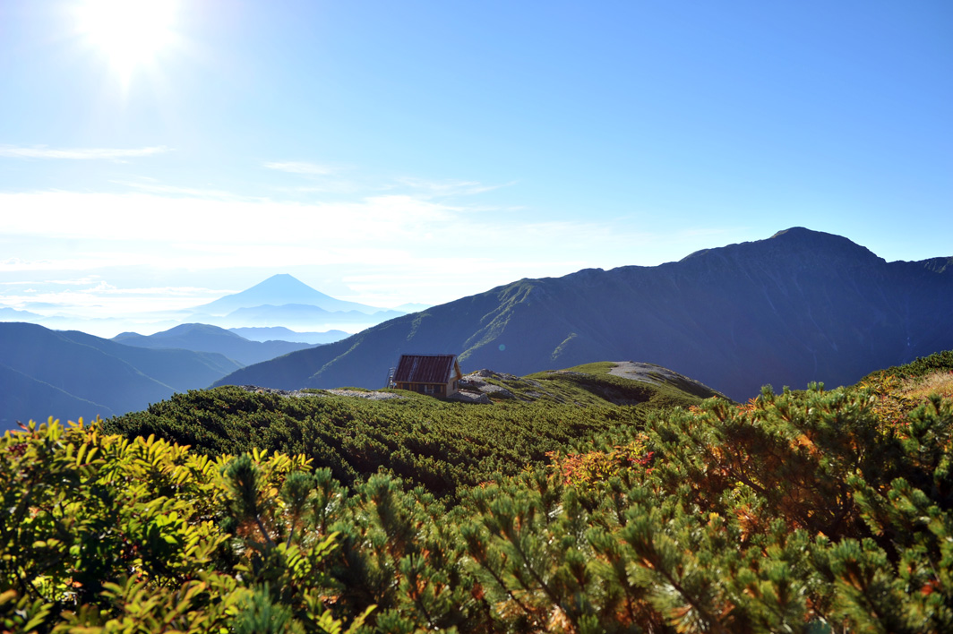 荒川岳 悪沢岳 登山 南アルプス縦走 日本百名山登山no