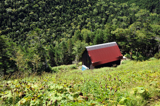 高山裏避難小屋