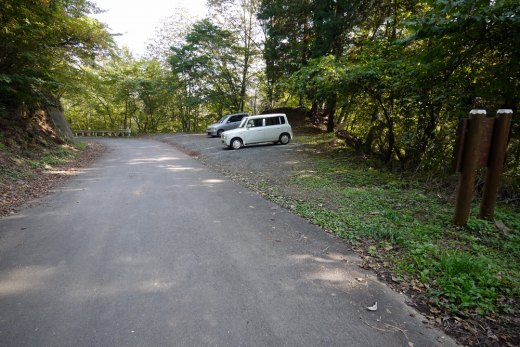 二子山の駐車場