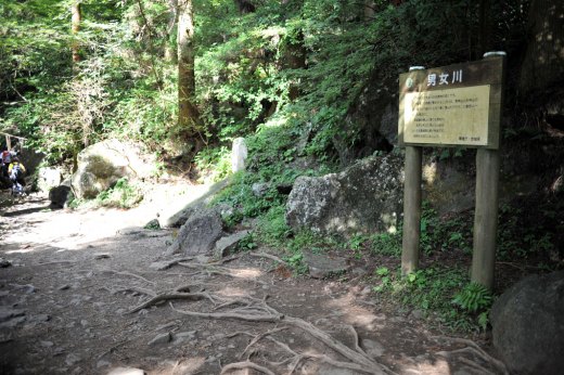 御幸ヶ原コース　男女川の源流