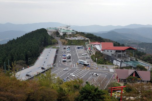 つつじヶ丘駐車場の様子