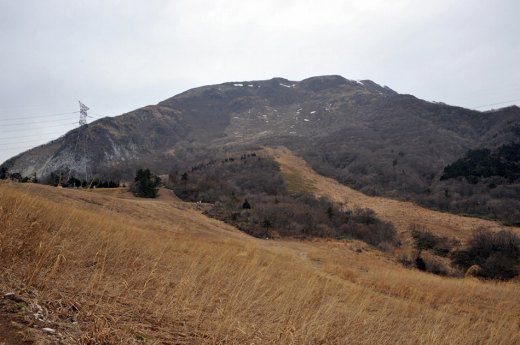 3合目から見る伊吹山