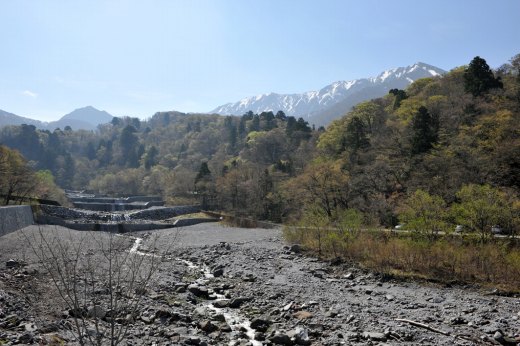 大山寺橋から見る大山