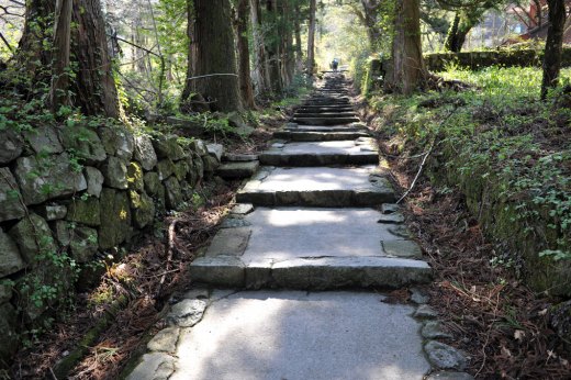 大山の散策コース