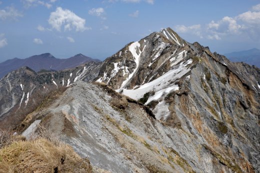 大山の剣ヶ峰