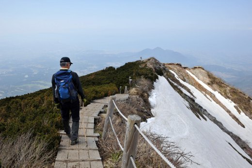 大山から米子方面の眺め