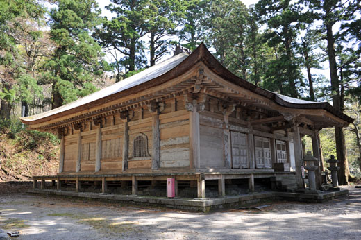 大山寺の阿弥陀堂