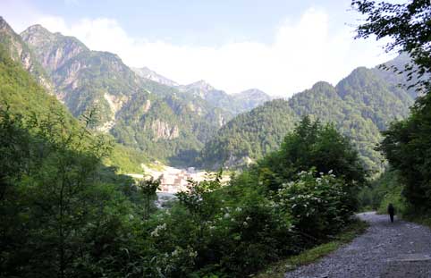 笠ヶ岳への登山道