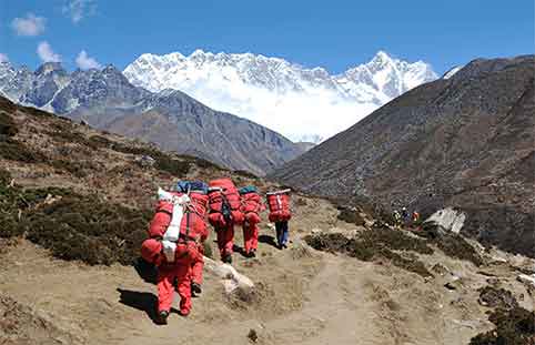 ネパール・エベレストトレッキングの様子4