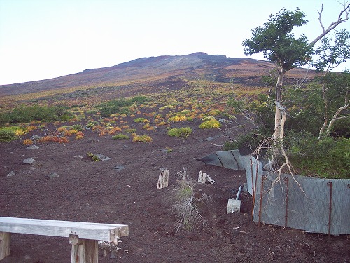 9月の富士山の様子