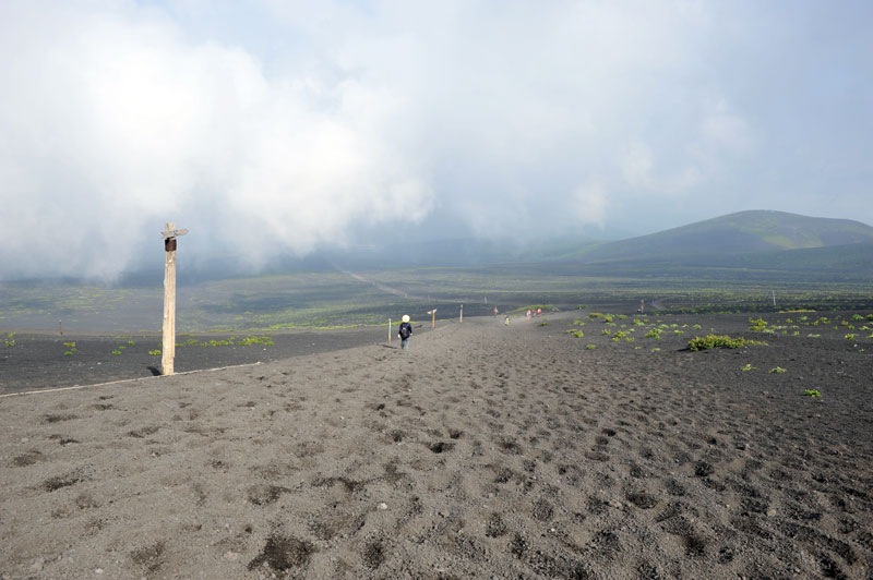 富士山 御殿場ルート 砂走り後半