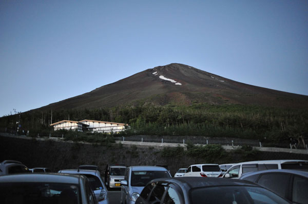 富士すばるライン五合目からの富士山