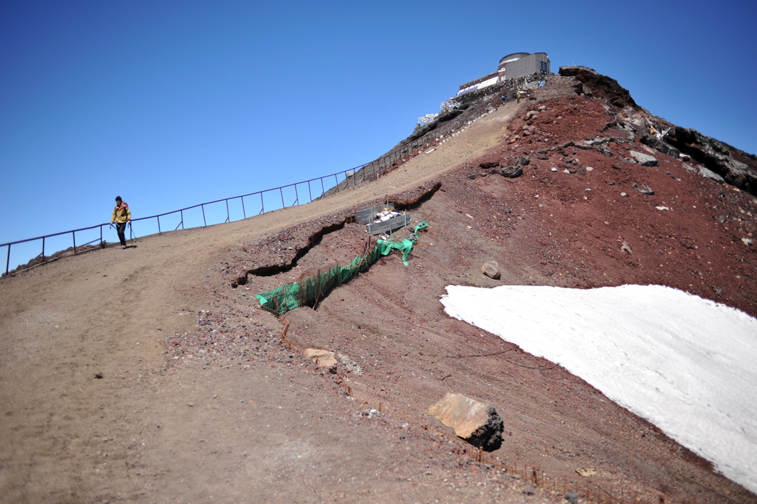 富士山山頂「お鉢めぐり」のコース紹介