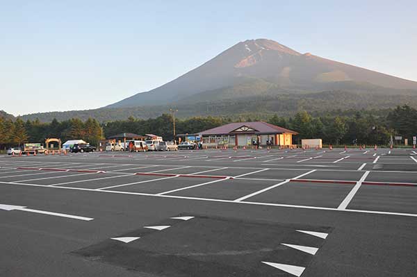 富士宮ルート 水ヶ塚公園駐車場