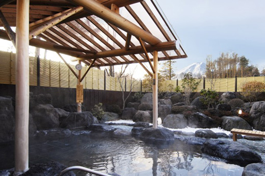 富士山溶岩の湯　泉水