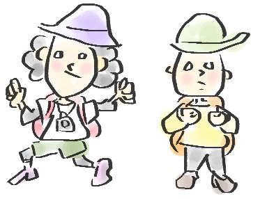 富士登山 五合目の服装