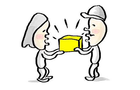登山用品のレンタル イラスト