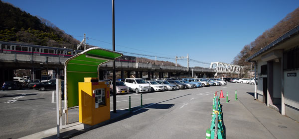 高尾山の駐車場 八王子市営高尾山麓駐車場