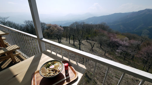 清水茶屋と陣馬そば