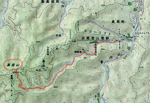 自然研究路路6号路の地図